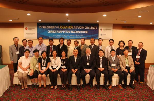 Workshop on the Establishment of ASEAN-ROK Network on Climate Chage Adaptation of Aquaculture held in Busan