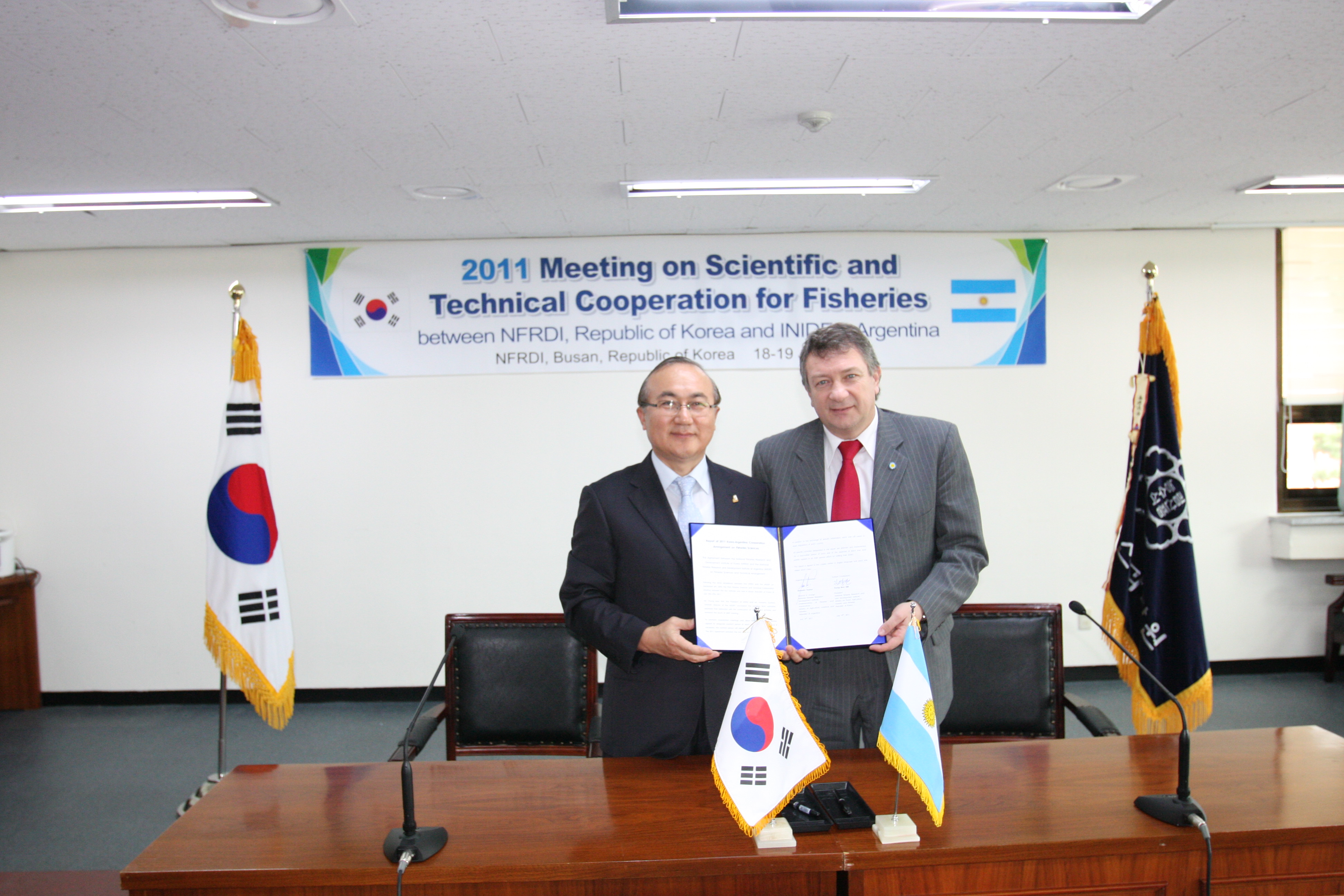 2011 Meeting on Scientific and Technical Cooperation for Fisheries