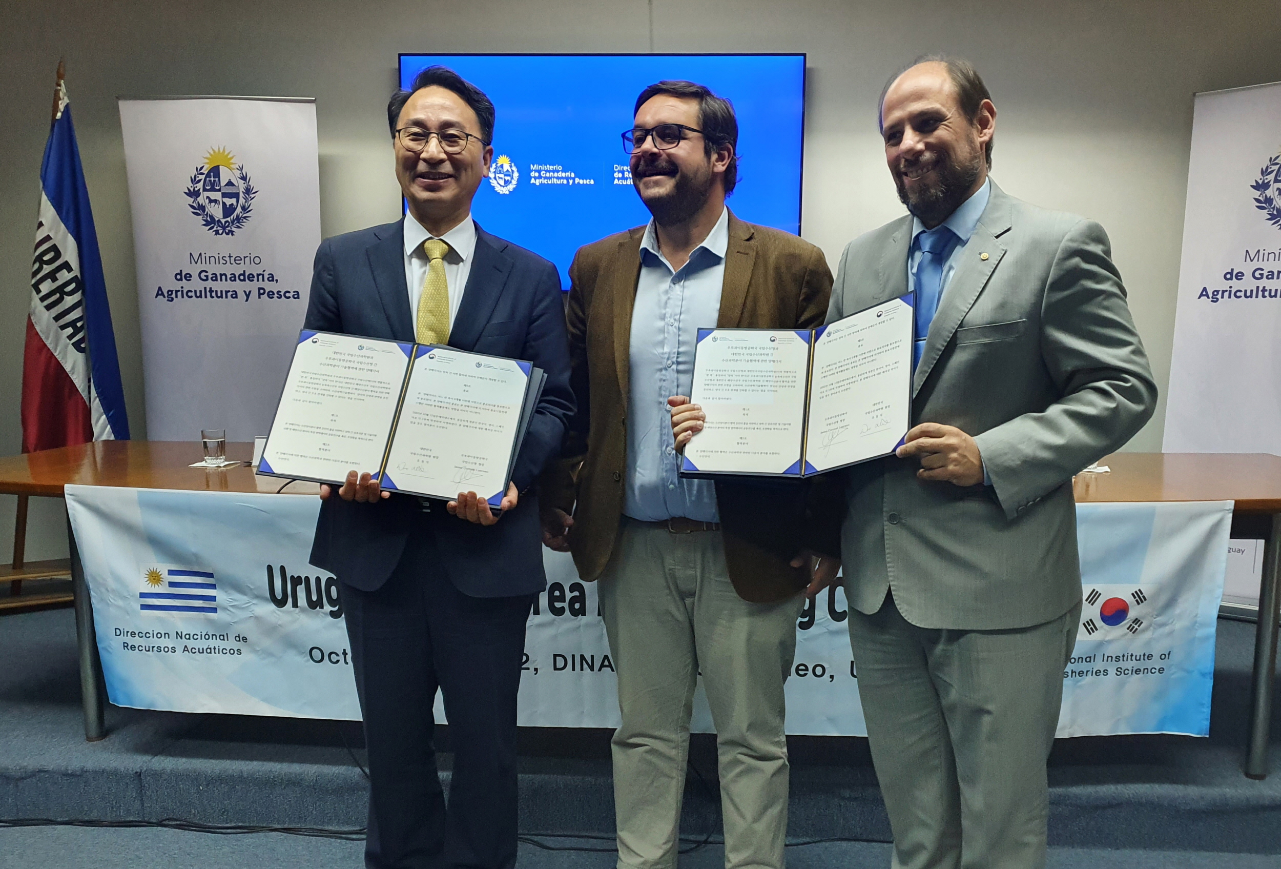 NIFS signed MOU with DINARA, the National Directorate of Aquatic Resources of Uruguay