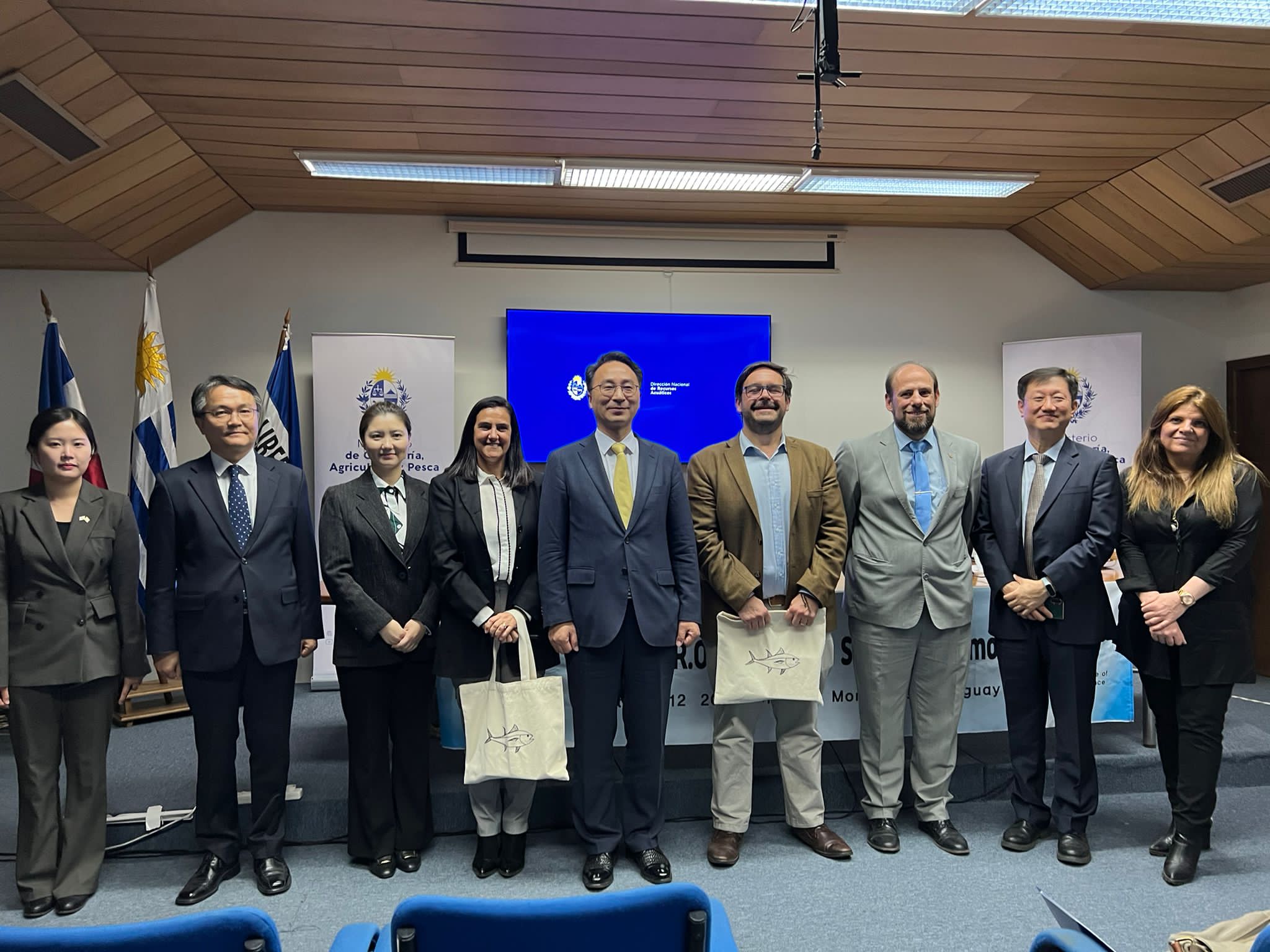 NIFS signed MOU with DINARA, the National Directorate of Aquatic Resources of Uruguay