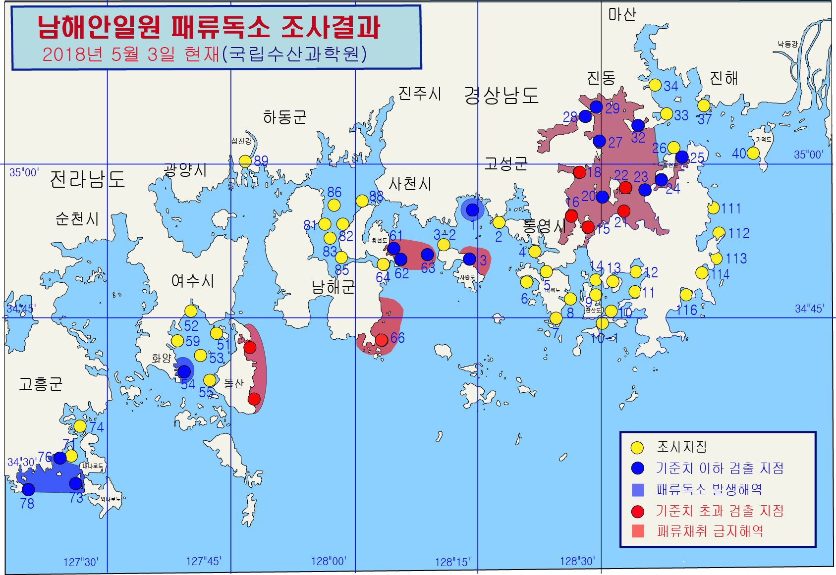 그림입니다.

원본 그림의 이름: 남해안 패독조사결과-43차.jpg

원본 그림의 크기: 가로 1687pixel, 세로 1161pixel